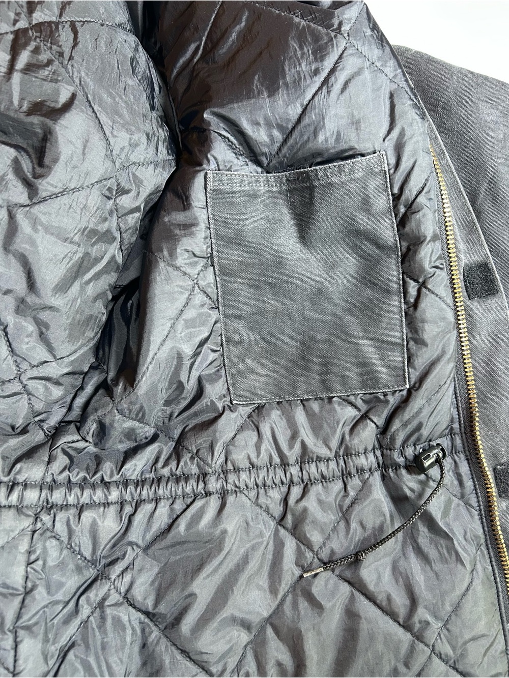 Vintage Carhartt C26 BLK Arctic Duck Traditional Coat Jacket Men's L Reg Black - Picture 8 of 11